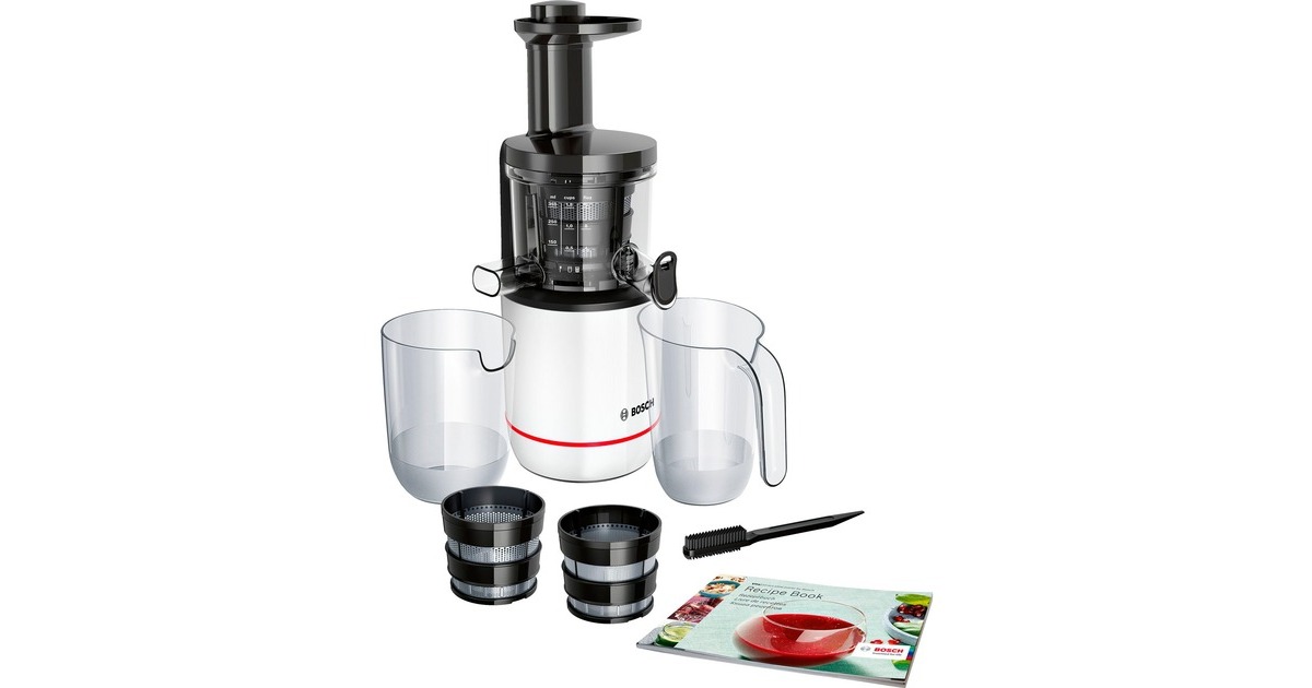 Bosch Slow Juicer VitaExtract MESM500W, Entsafter(weiß/schwarz)