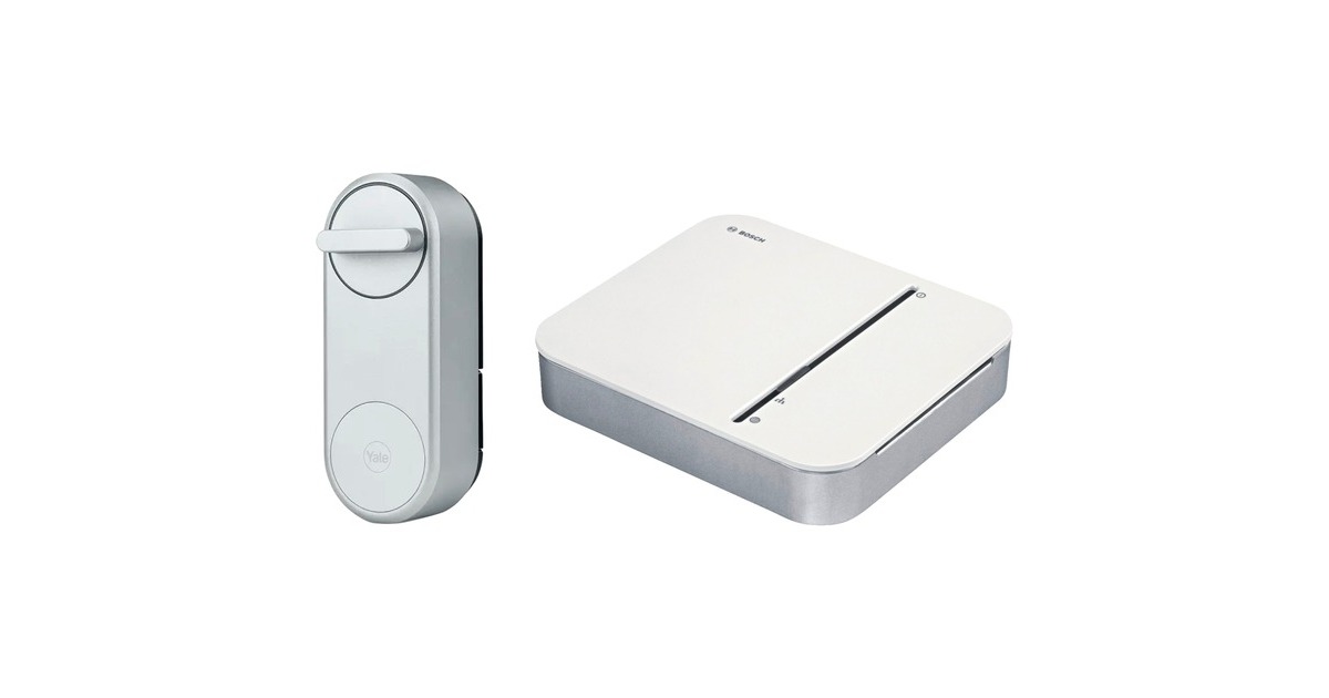 Bosch Smart Home Aktionspaket "Smartes Schließen", Set(weiß, 1x Yale Linus Smart Lock, 1x Smart Home Controller)