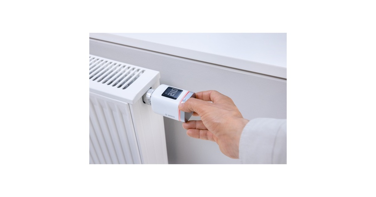 Bosch Smart Home Heizkörper-Thermostat II, Heizungsthermostat(weiß)