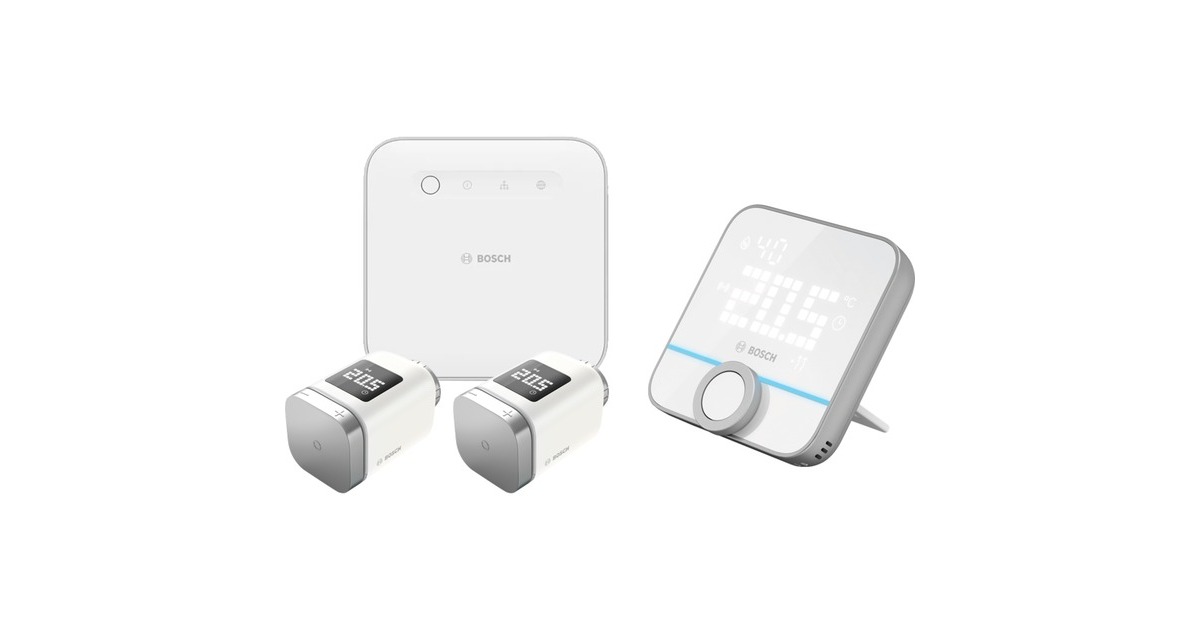 Bosch Smart Home Starterset Heizen Easy II, Heizungssteuerung