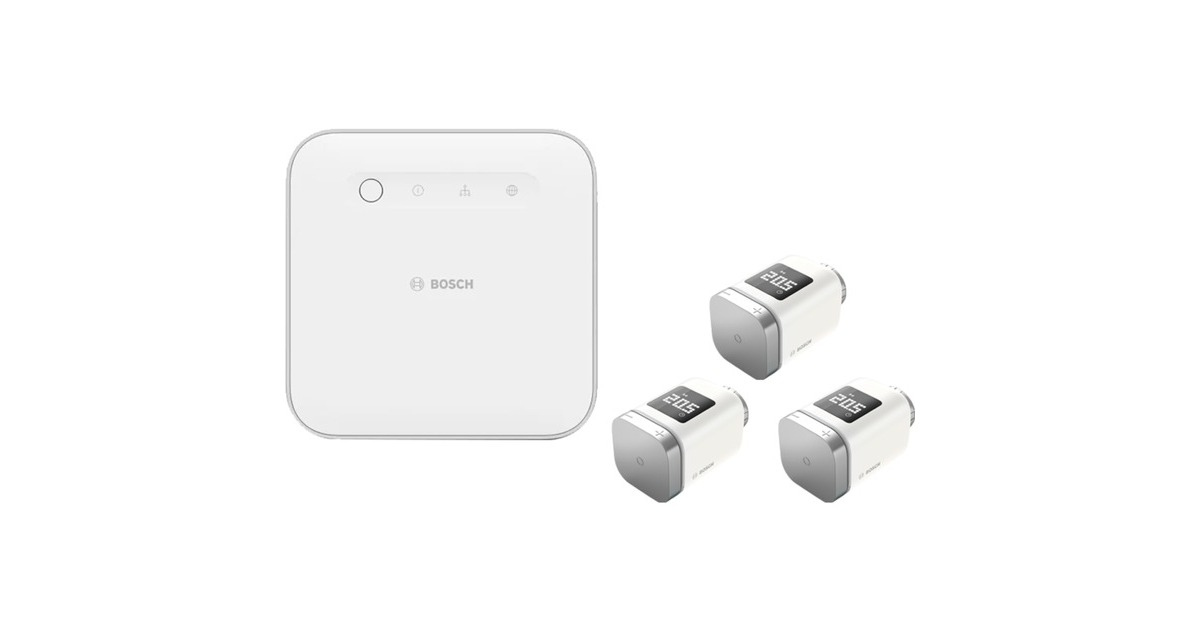 Bosch Smart Home Starterset Heizen Easy, Heizungssteuerung