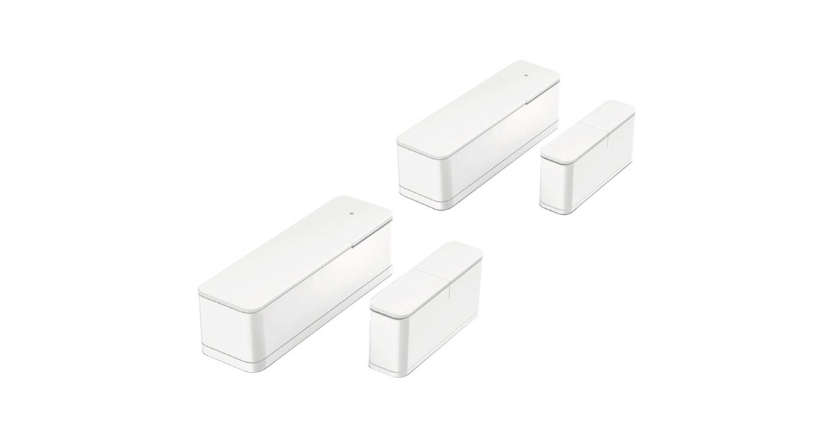Bosch Smart Home Tür-/Fensterkontakt II Plus, Öffnungsmelder(weiß, Zweierpack)