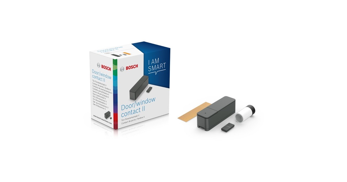 Bosch Smart HomeTür-/Fensterkontakt II, Öffnungsmelder(grau)