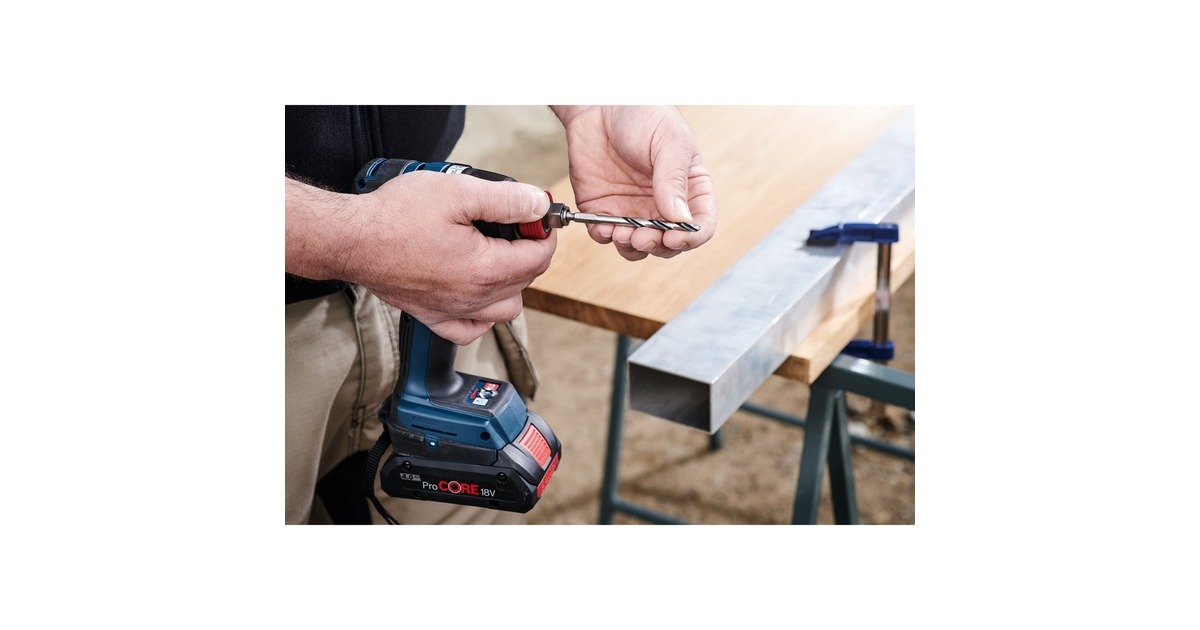 Bosch Spiralbohrer-Satz HSS PointTeQ Hex, Ø 2mm-6mm(5-teilig)