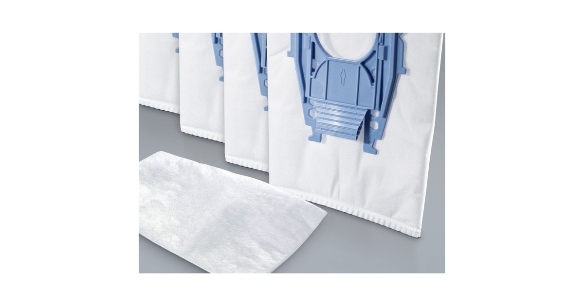 Bosch Staubsaugerbeutel BBZ41FP (4+1), Typ P(4 Stück + Micro-Hygienefilter)