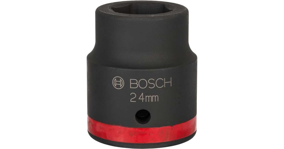 Bosch Steckschlüssel SW24, 1"(schwarz, Impact Control)