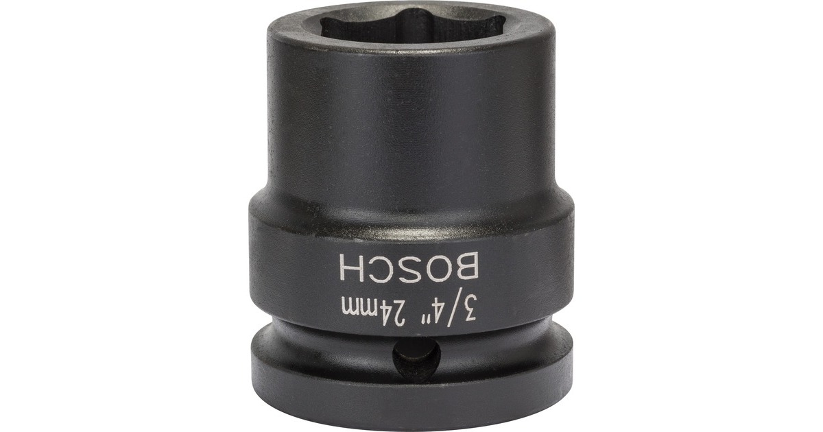 Bosch Steckschlüssel SW24, 3/4"(schwarz, Impact Control)