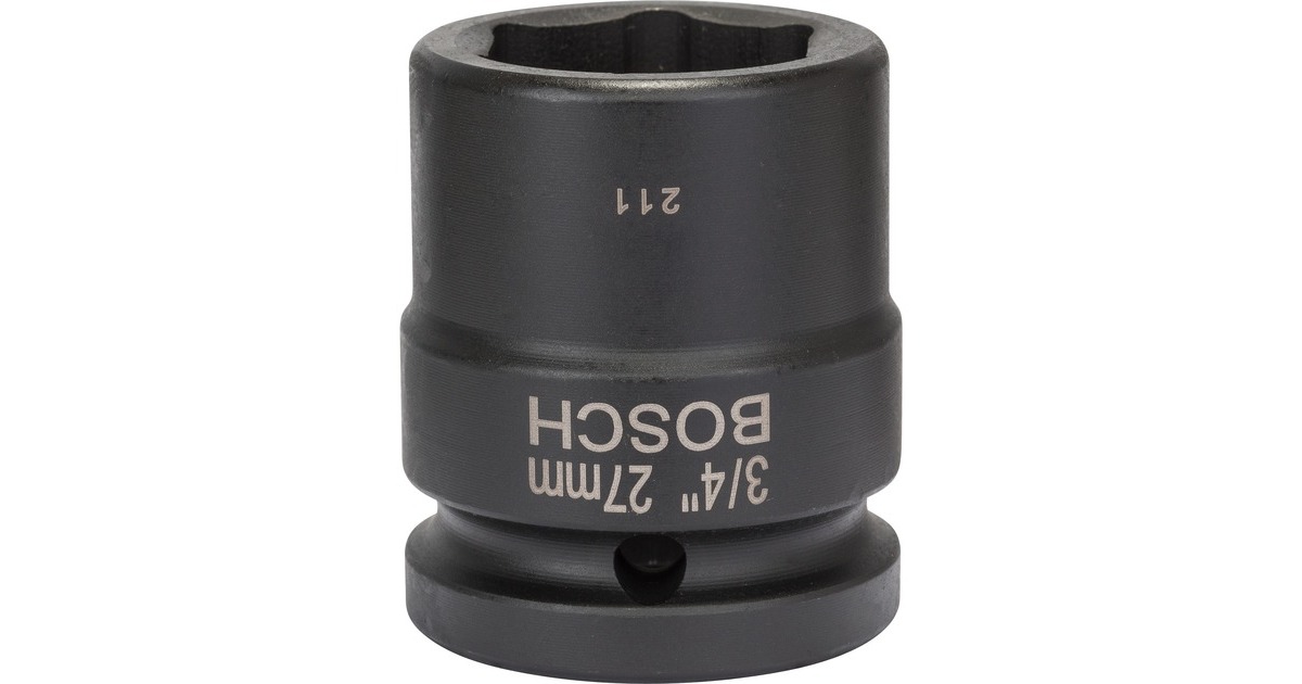 Bosch Steckschlüssel SW27, 3/4"(schwarz, Impact Control)