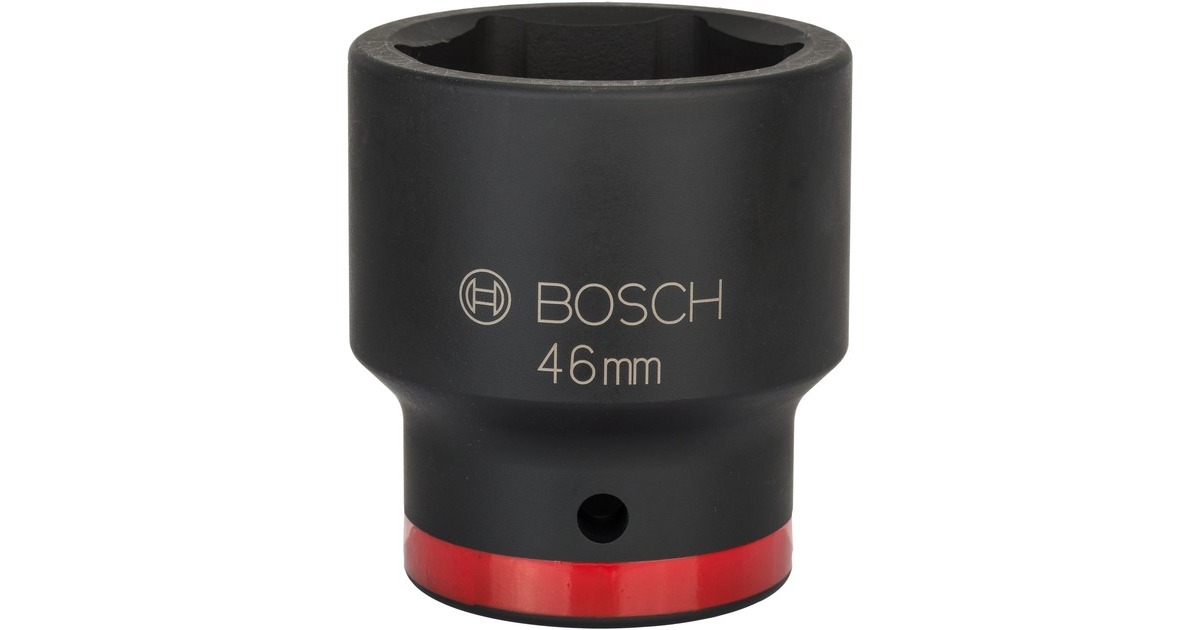 Bosch Steckschlüssel SW46, 1"(schwarz, Impact Control)