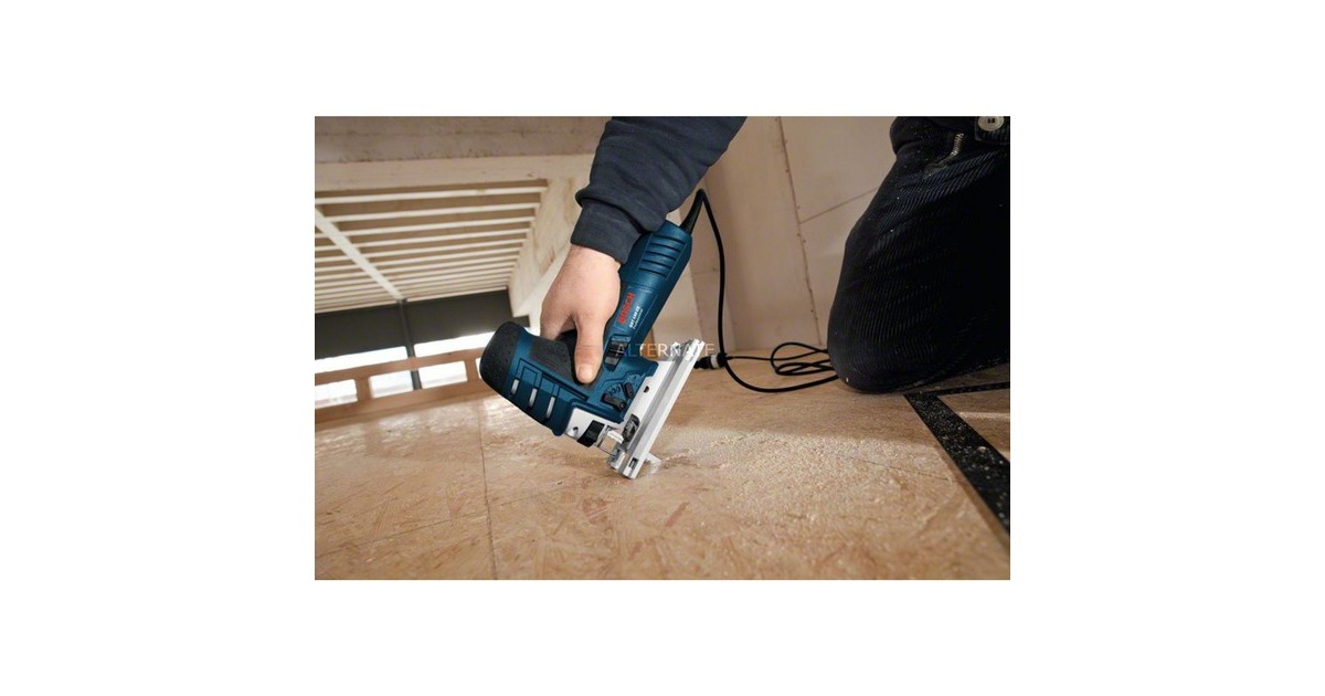 Bosch Stichsäge GST 150 CE Professional(blau/schwarz, 780 Watt, Koffer, Absaugset)