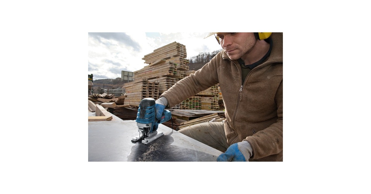 Bosch Stichsäge GST 150 CE Professional(blau/schwarz, 780 Watt, Koffer, Absaugset)