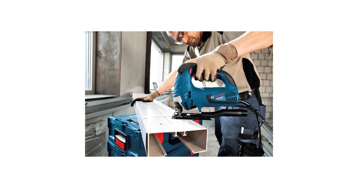 Bosch Stichsäge GST 90 BE Professional(blau/schwarz, 650 Watt, Koffer)