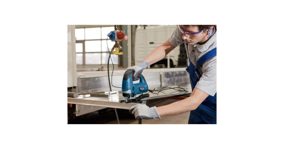 Bosch Stichsäge GST 90 BE Professional(blau/schwarz, 650 Watt, Koffer)