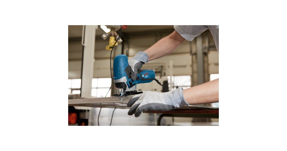 Bosch Stichsäge GST 90 E Professional(blau/schwarz, 650 Watt, Koffer)