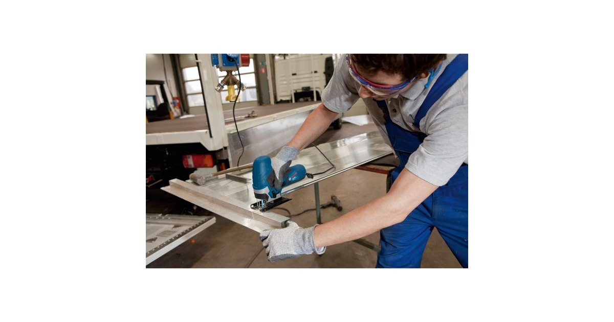 Bosch Stichsäge GST 90 E Professional(blau/schwarz, 650 Watt, Koffer)