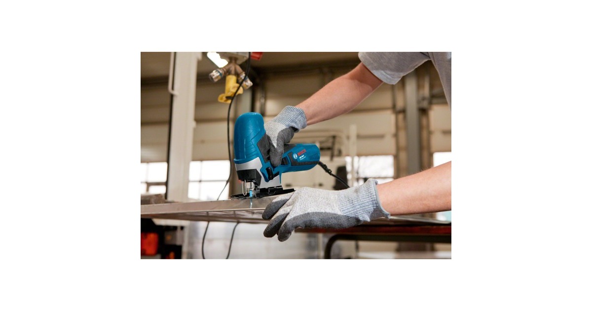 Bosch Stichsäge GST 90 E Professional(blau/schwarz, 650 Watt)