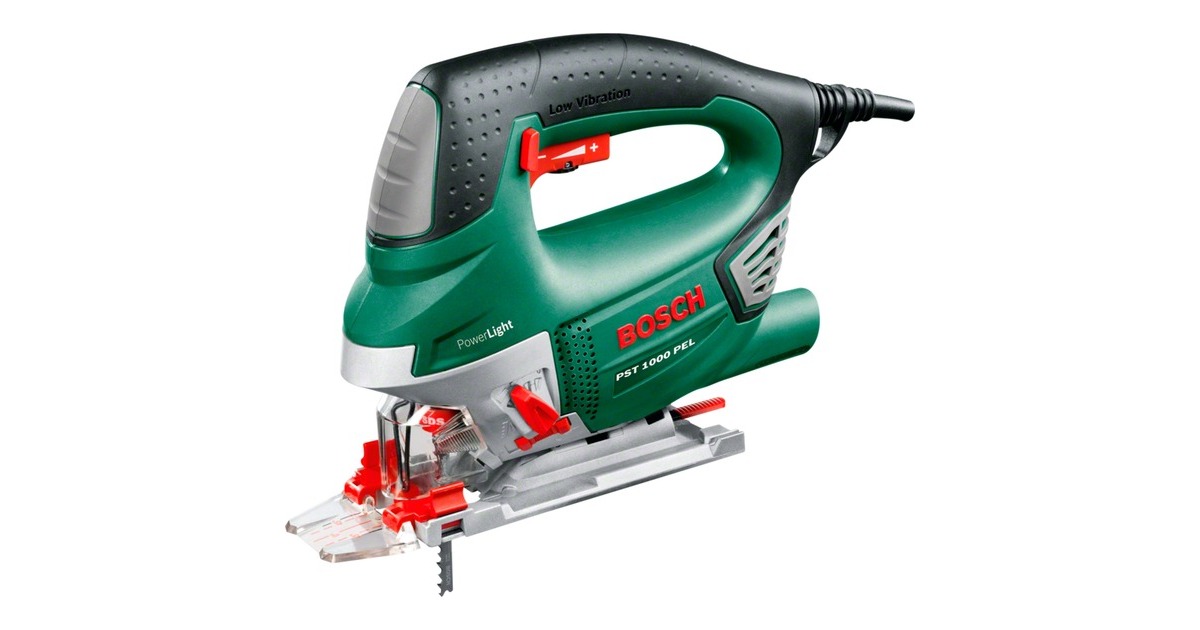 Bosch Stichsäge PST 1000 PEL(grün/schwarz, Koffer, 650 Watt)