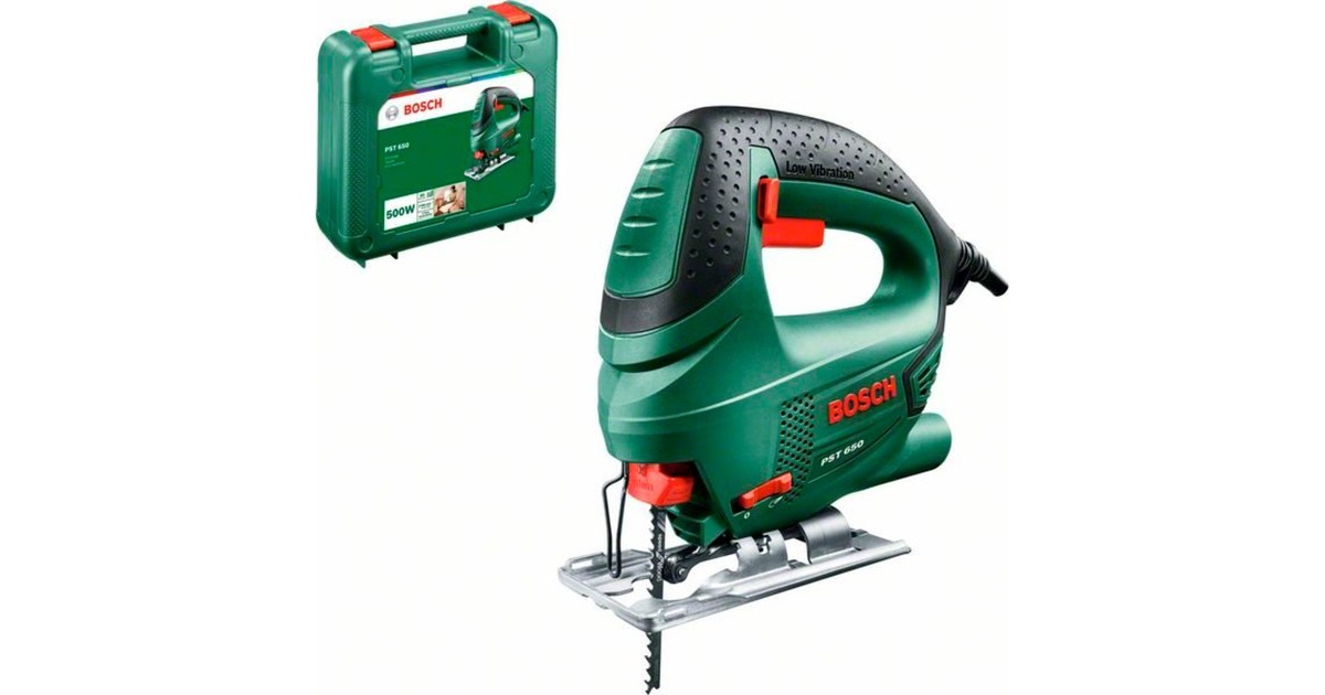 Bosch Stichsäge PST 670(grün/schwarz, Koffer, 500 Watt)