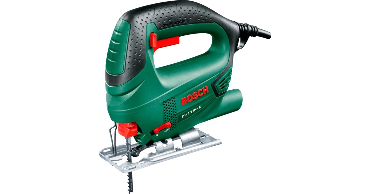 Bosch Stichsäge PST 700 E(grün/schwarz, Koffer, 500 Watt)