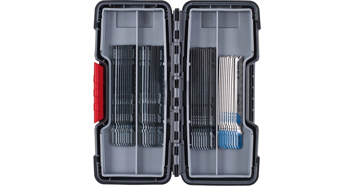 Bosch Stichsägeblatt-Satz Wood and Metal, 40-teilig(Toughbox)