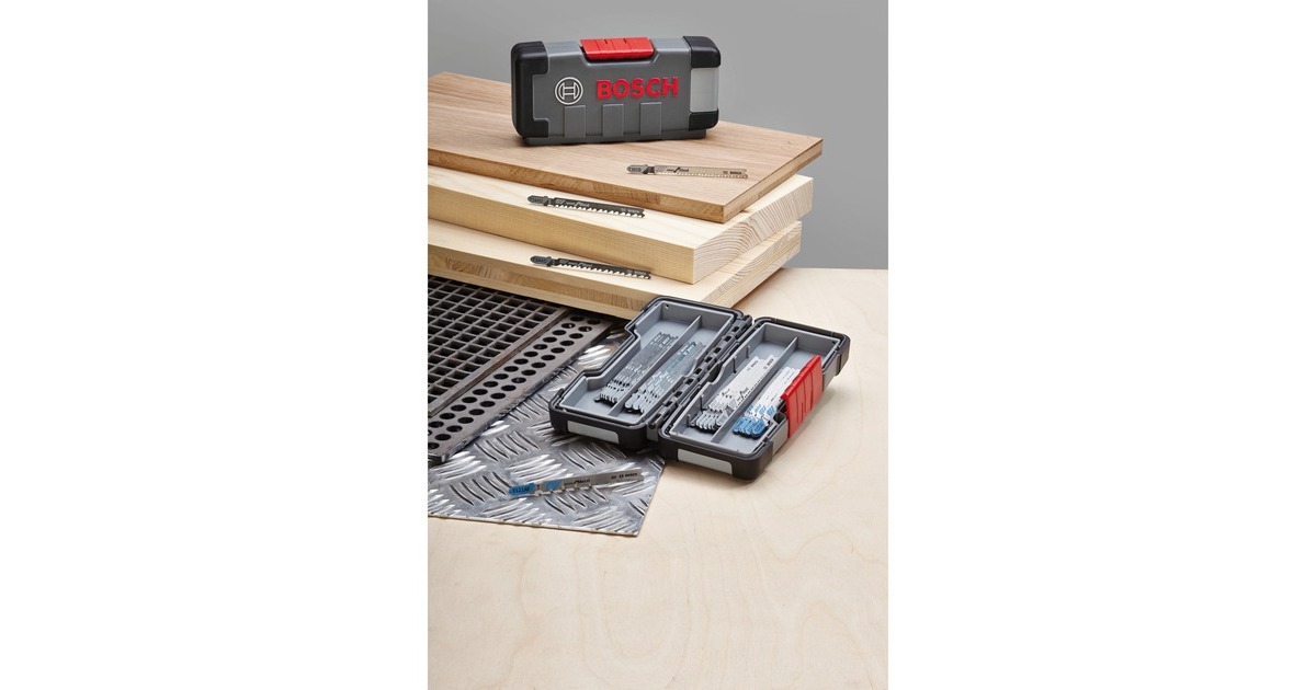 Bosch Stichsägeblatt-Satz Wood and Metal, 40-teilig(Toughbox)