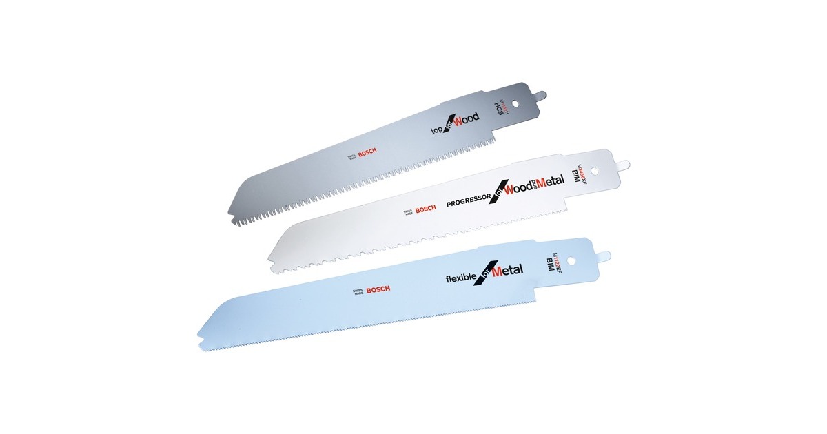 Bosch Stichsägeblatt-Satz für Multisäge PFZ 500 E(3-teilig)