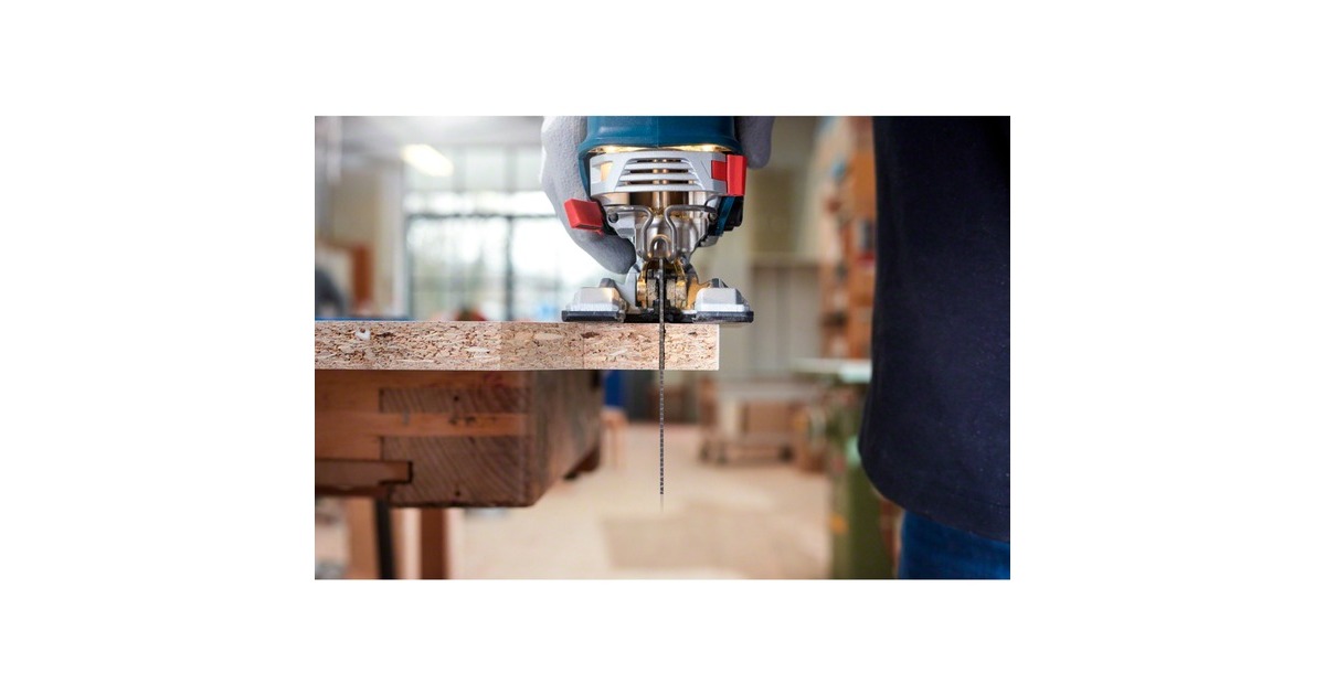 Bosch Stichsägeblatt T 101 AOF Clean for Hard Wood, 83mm(3 Stück)