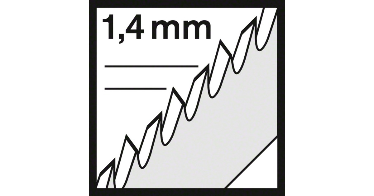 Bosch Stichsägeblatt T 101 AOF Clean for Hard Wood, 83mm(3 Stück)
