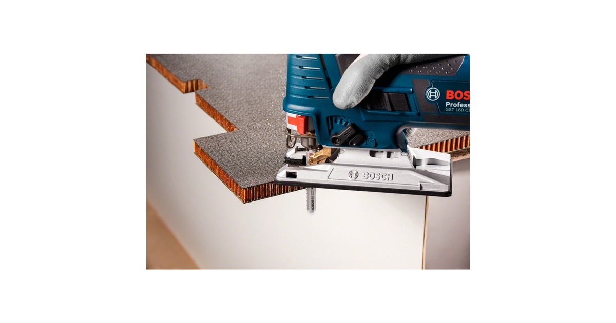 Bosch Stichsägeblatt T 101 A Clean for PC, 100mm(5 Stück)