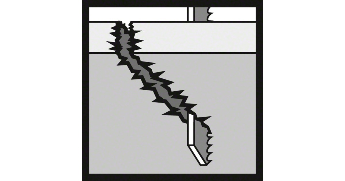 Bosch Stichsägeblatt T 345 XF Progressor for Wood and Metal, 132mm(schwarz, 25 Stück)