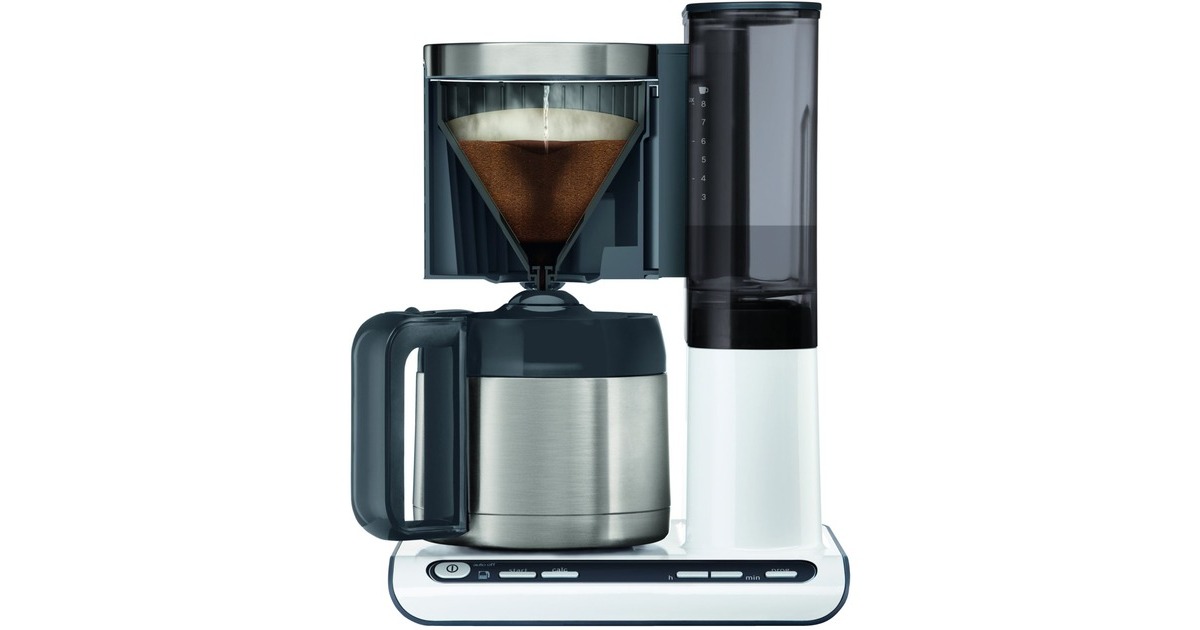 Bosch Styline TKA8A681, Filtermaschine(weiß (glänzend)/edelstahl)