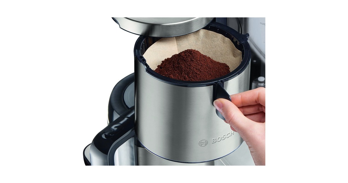 Bosch Styline TKA8A681, Filtermaschine(weiß (glänzend)/edelstahl)