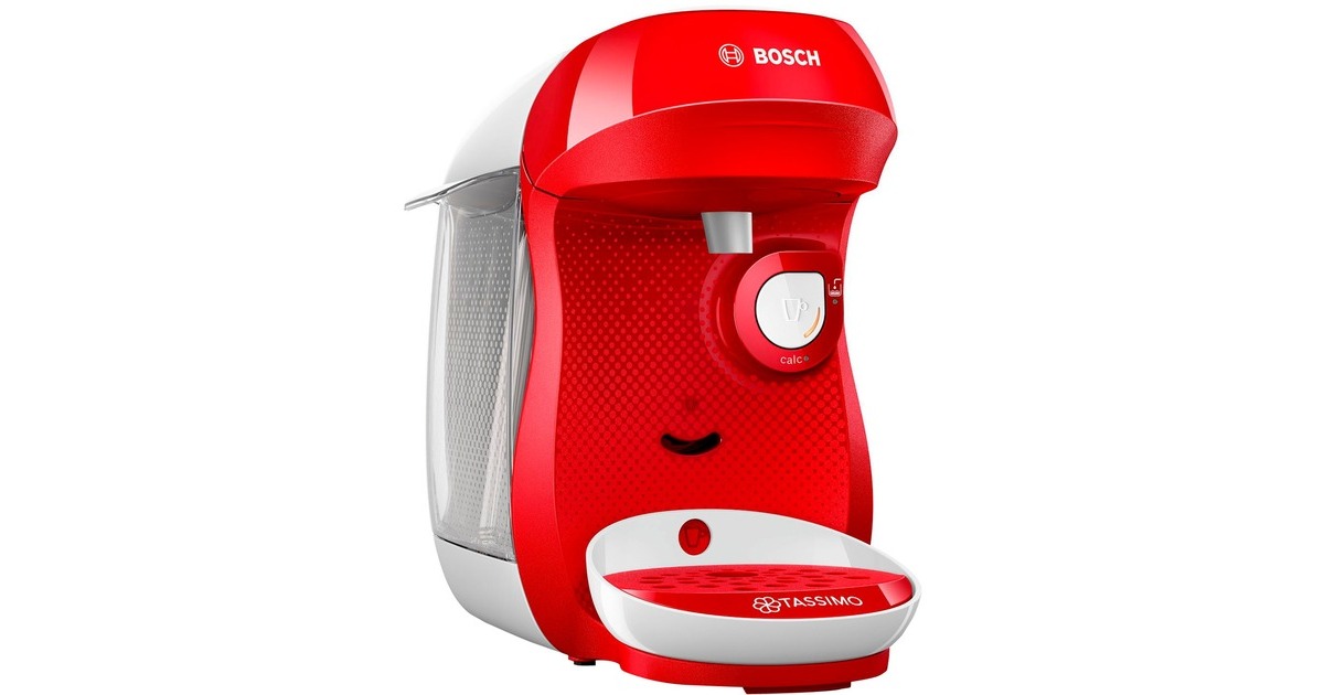 Bosch Tassimo Happy TAS1006, Kapselmaschine(rot/weiß)
