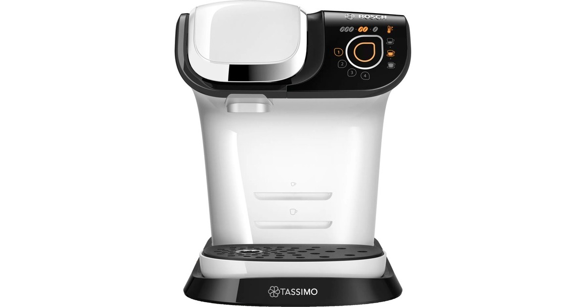 Bosch Tassimo My Way 2 TAS6504, Kapselmaschine(weiß/schwarz)
