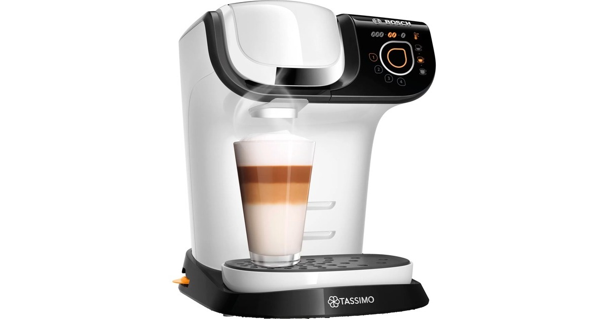 Bosch Tassimo My Way 2 TAS6504, Kapselmaschine(weiß/schwarz)