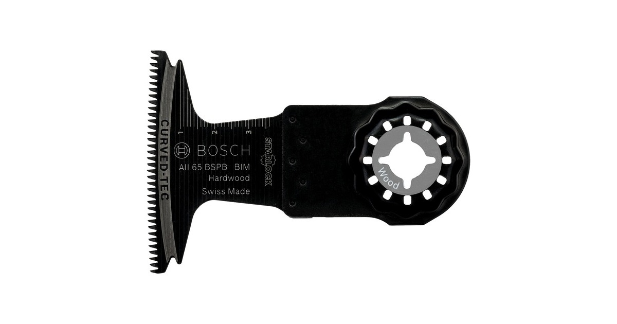 Bosch Tauchsägeblatt AII 65 BSPB Hardwood(5 Stück, BIM, Breite 65mm)