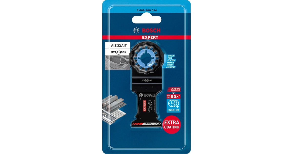 Bosch Tauchsägeblatt Expert AIZ 32 AIT MetalMax(Carbide, Breite 32mm) Bosch Tauchsägeblatt Expert AIZ 32 AIT MetalMax(Carbide, Breite 32mm)