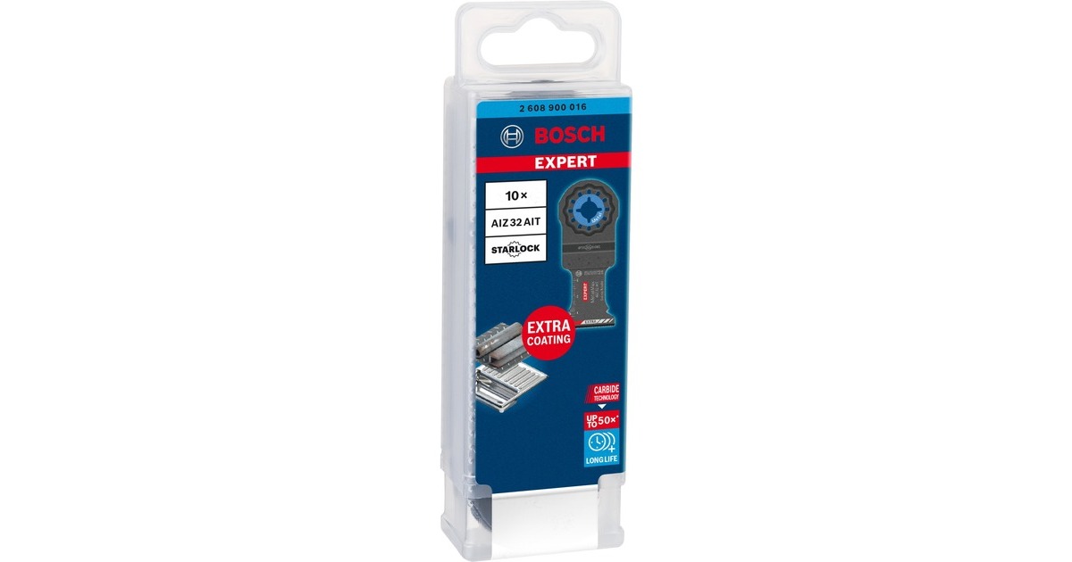 Bosch Tauchsägeblatt Expert AIZ 32 AIT MetalMax(10 Stück, Carbide, Breite 32mm) Bosch Tauchsägeblatt Expert AIZ 32 AIT MetalMax(10 Stück, Carbide, Breite 32mm)