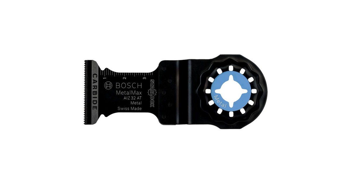 Bosch Tauchsägeblatt Expert AIZ 32 AT MetalMax(5 Stück, Carbide, Breite 32mm)