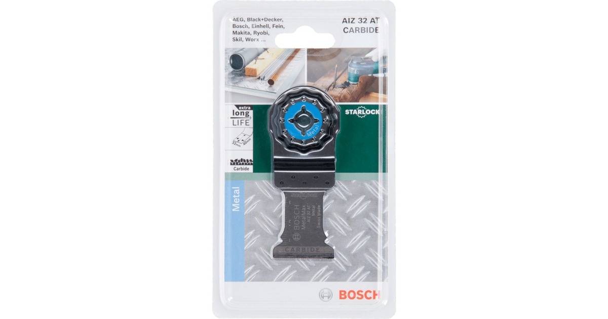 Bosch Tauchsägeblatt Expert AIZ 32 AT MetalMax(10 Stück, Carbide, Breite 32mm) Bosch Tauchsägeblatt Expert AIZ 32 AT MetalMax(10 Stück, Carbide, Breite 32mm)