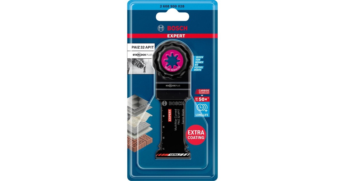 Bosch Tauchsägeblatt Expert PAIZ 32 APIT MultiMax(Carbide, Breite 32mm)