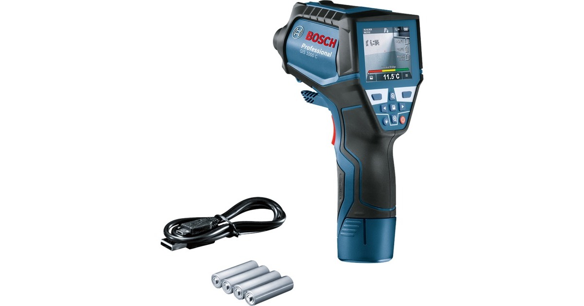 Bosch Thermodetektor GIS 1000 C Professional(blau/schwarz, Karton)