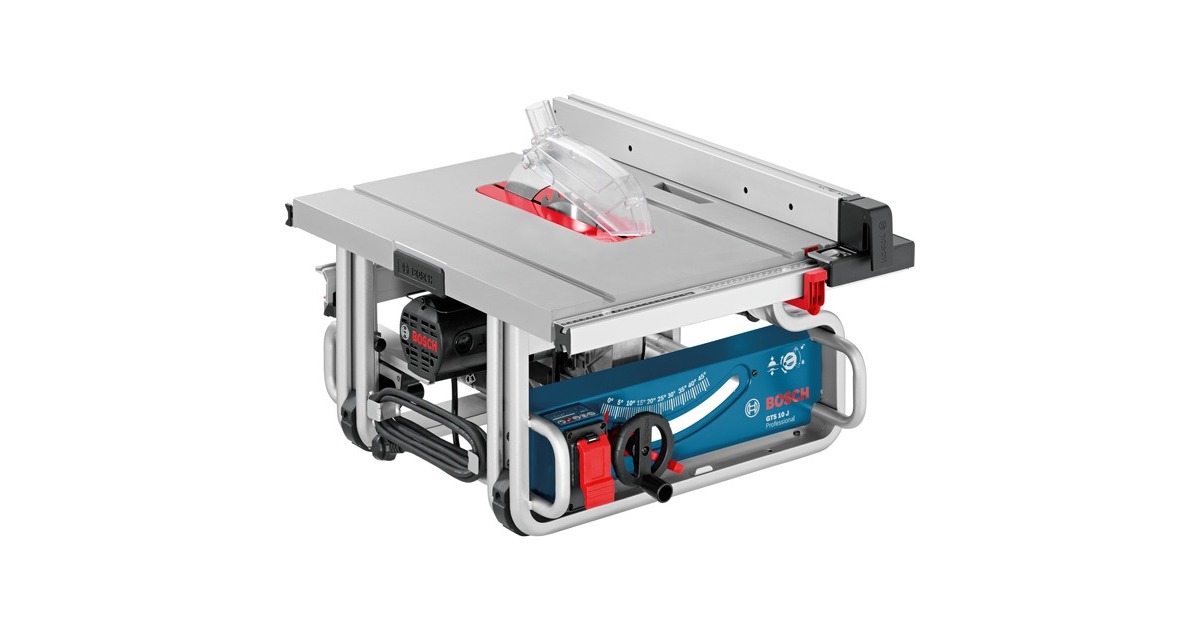 Bosch Tischkreissäge GTS 10 J Professional(blau/silber, 1.800 Watt)