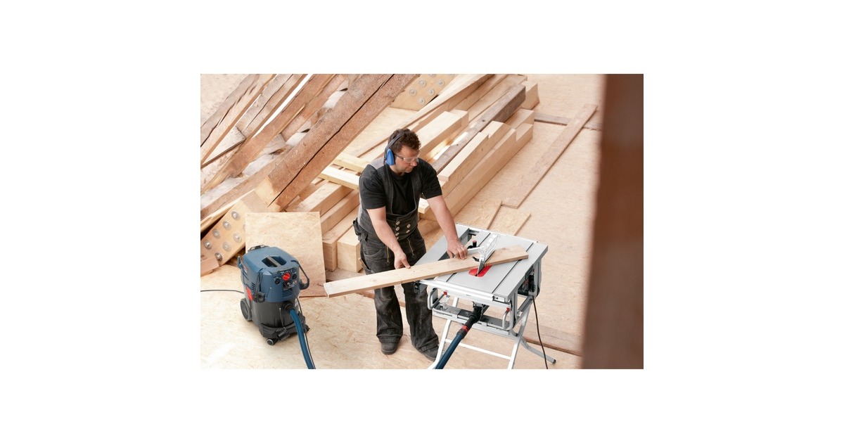 Bosch Tischkreissäge GTS 10 J Professional(blau/silber, 1.800 Watt)