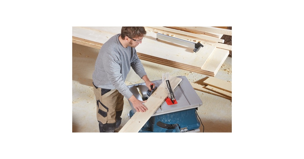 Bosch Tischkreissäge GTS 635-216 Professional + Tisch GTA 560(blau/silber, 1.600 Watt)