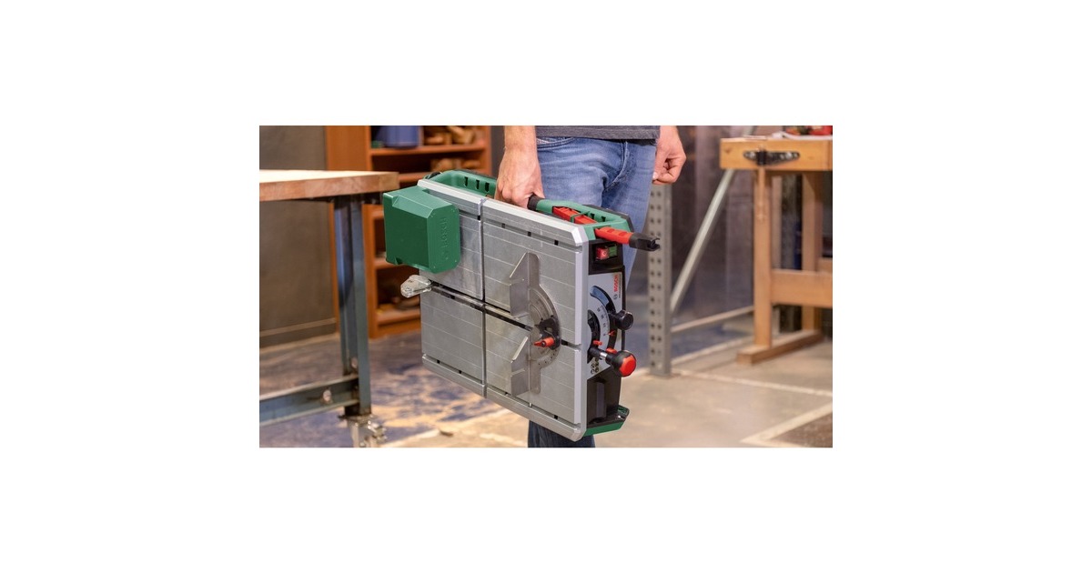 Bosch Tischsäge NanoBlade Advanced TableCut 52, Kettensäge(grün, 550 Watt)