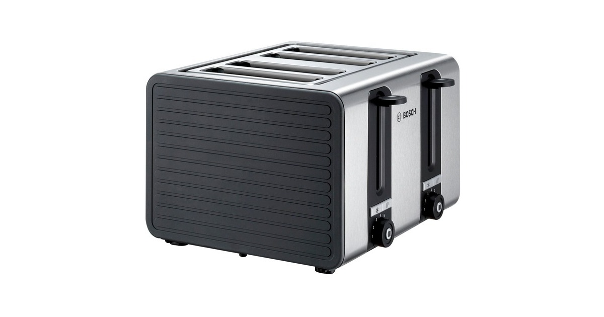 Bosch Toaster TAT7S45(grau/edelstahl, 1.800 Watt, für 4 Scheiben Toast) Bosch Toaster TAT7S45(grau/edelstahl, 1.800 Watt, für 4 Scheiben Toast)