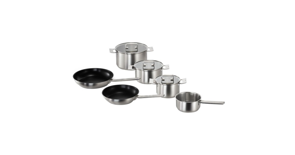 Bosch Topf-Set Pro Induction HEZ9SE060(edelstahl, 6-teilig) Bosch Topf-Set Pro Induction HEZ9SE060(edelstahl, 6-teilig)