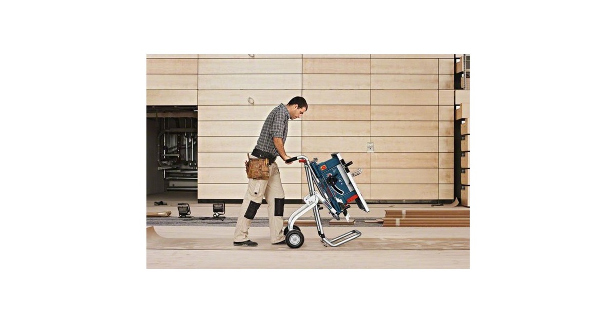 Bosch Transport- und Arbeitstisch GTA 60 W Professional 0601B12000(silber/blau)