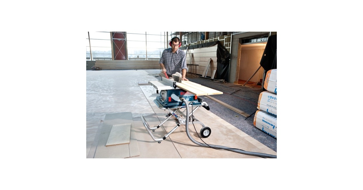 Bosch Transport- und Arbeitstisch GTA 60 W Professional 0601B12000(silber/blau)